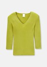 Schlanker Rippenpullover mit 3/4-Ärmeln thumbnail 6