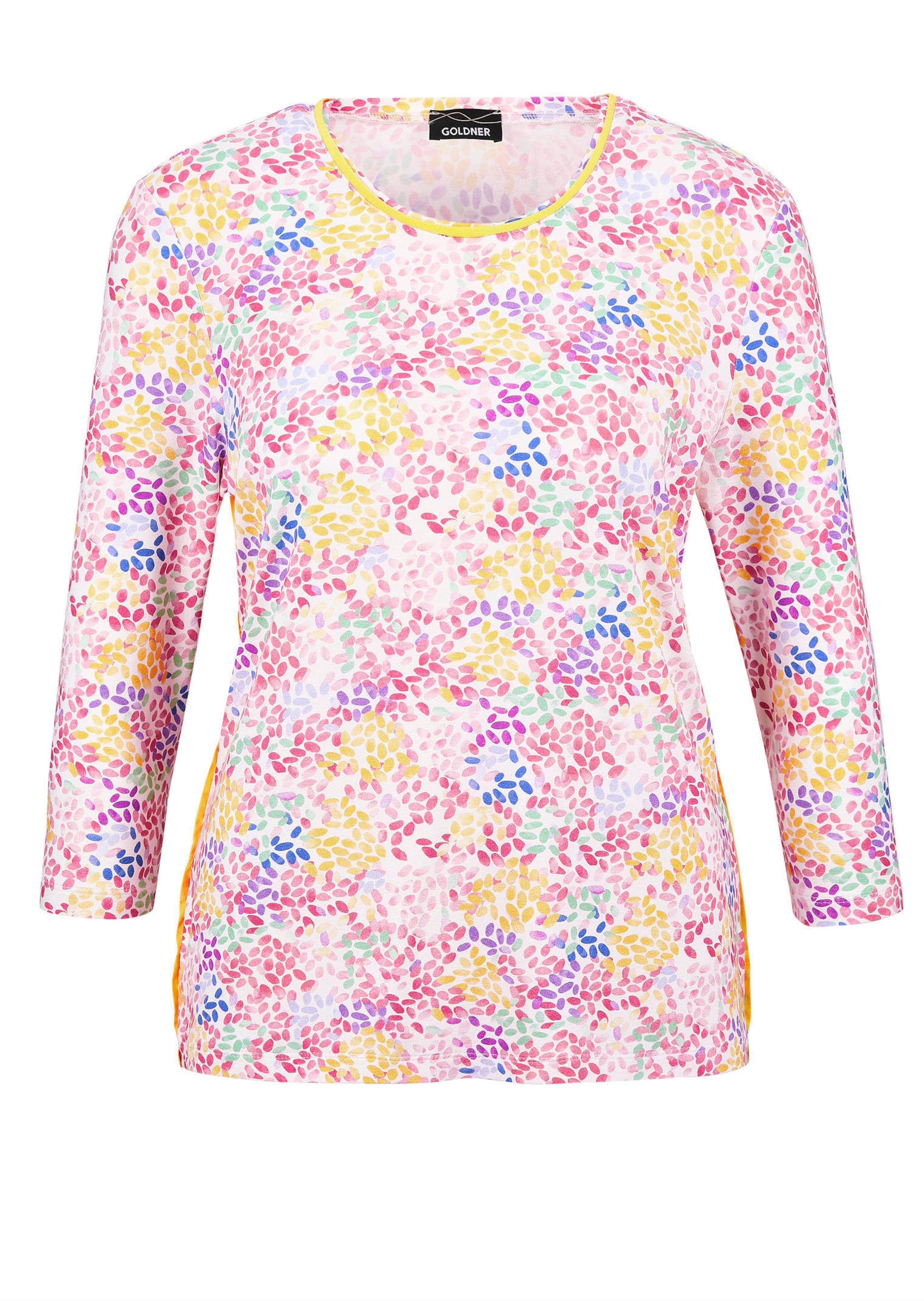 T-shirt avec imprimé intégral multicolore