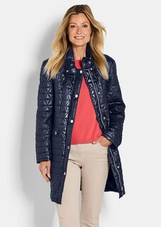 Manteau court matelassée à col droit thumbnail 1