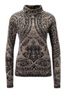 Jacquard-Pullover mit Glanz-Effekten thumbnail 1