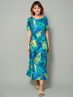 Strandkleid im sommerlichen Druckdessin thumbnail 1