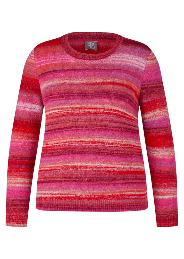 Strickpullover aus kuscheligem Effektgarn