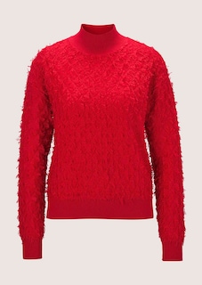 Strickpullover mit Fransenmuster thumbnail 6