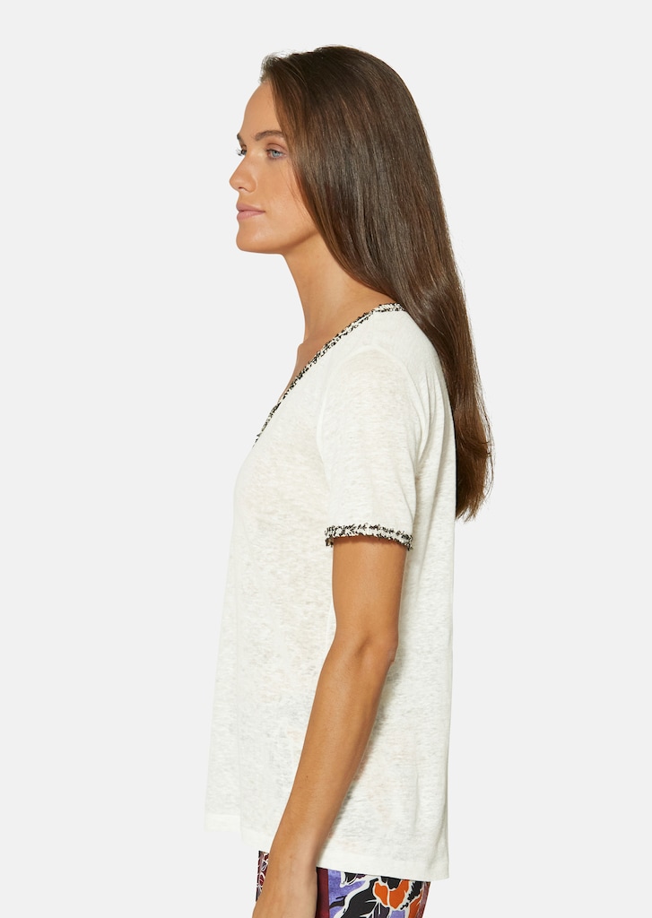 Short-sleeved linen shirt 3