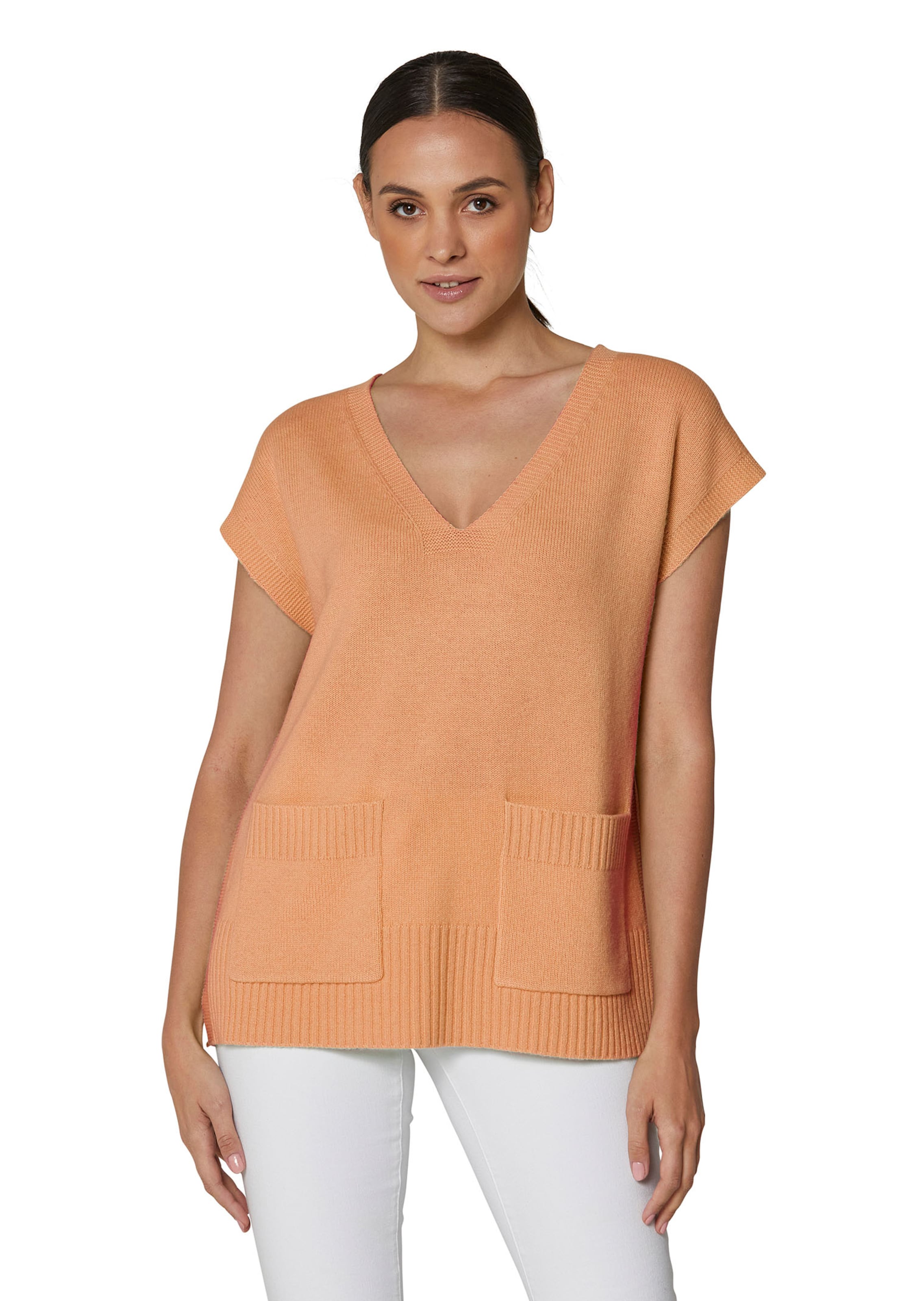 Boxy-Pullover mit Kaschmiranteil