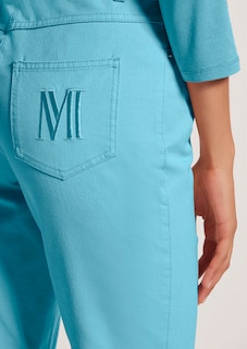 Jean M jambe droite avec imprimé logo thumbnail 5