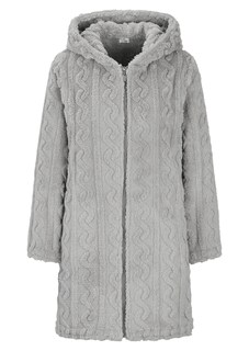 Legere Fleecejacke mit Kapuze thumbnail 4