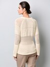 Pullover mit Strickmuster thumbnail 3