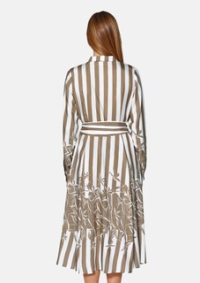 Robe chemisier avec ceinture à nouer thumbnail 3