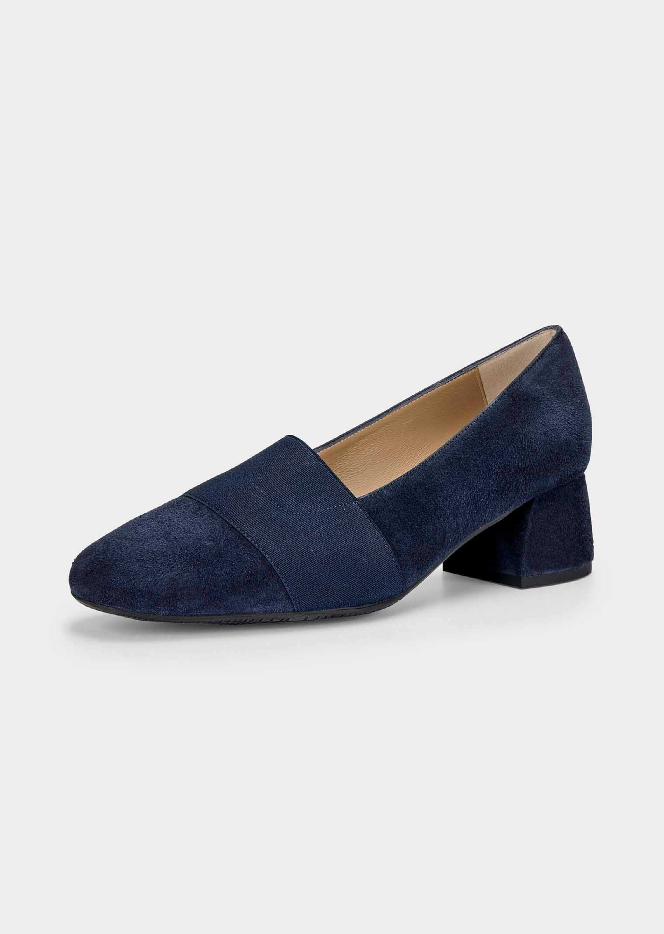 Pumps aus Veloursleder