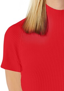 Short sleeve knitted jumper thumbnail 5