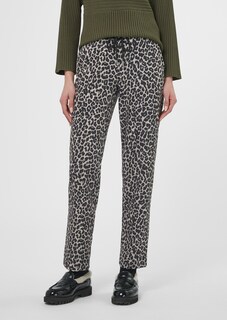 Jersey-Hose im Leo-Look thumbnail 1