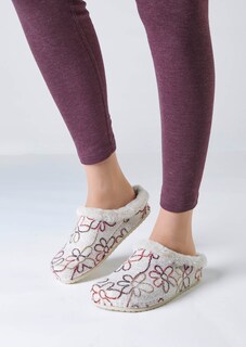 Pantoufles en feutre avec doublure en peau d’agneau thumbnail 7