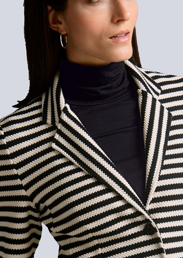 Blazer in Streifendessin 1