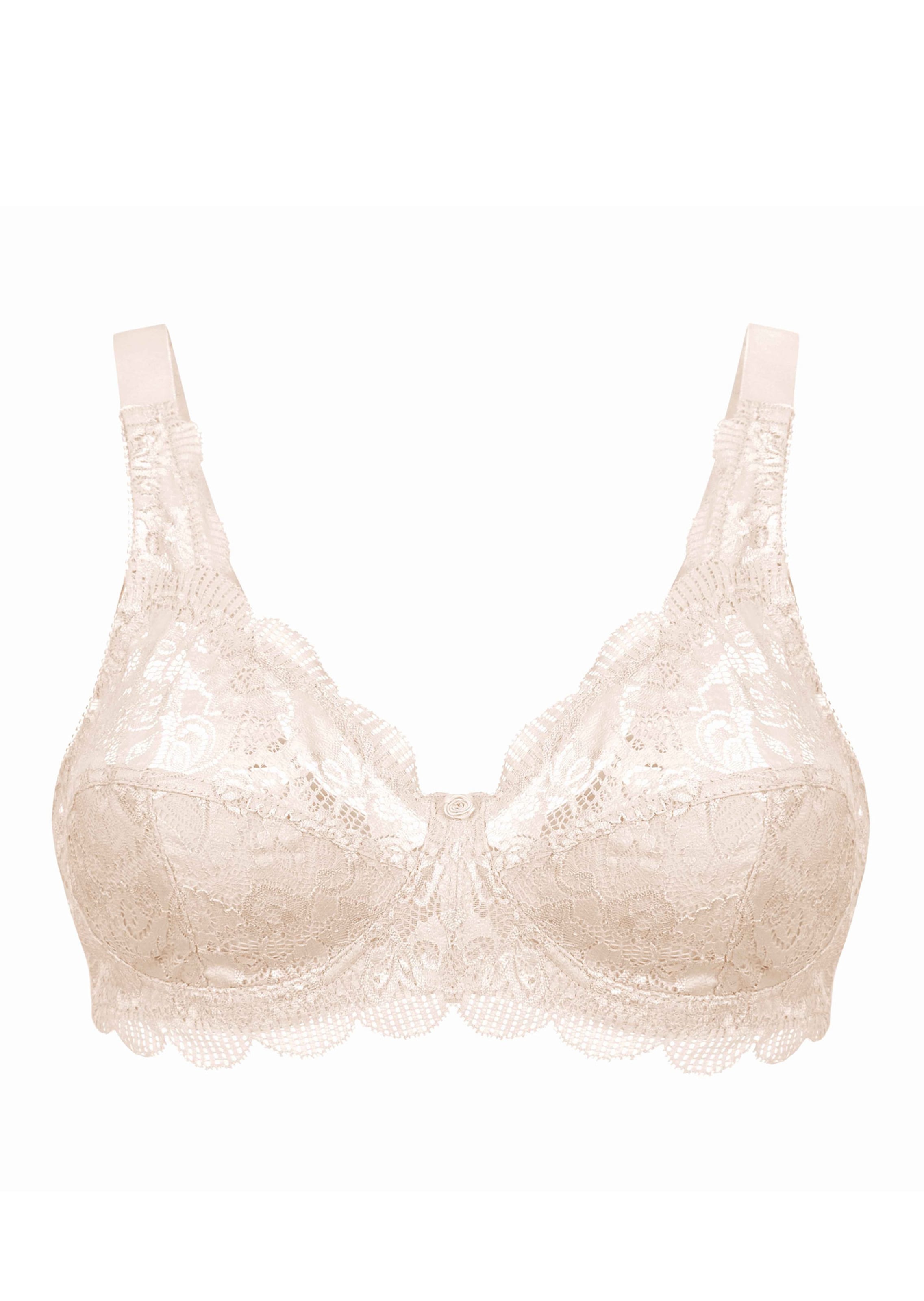 Kaarituettomat pitsirintaliivit