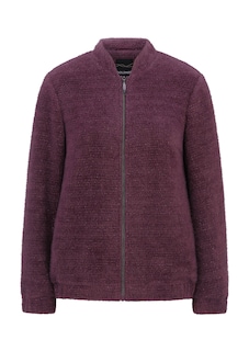Blouson van pluisgaren met een subtiele glans thumbnail 6