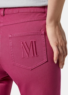 M-Jeans in gerader Form mit Logo-Stickerei thumbnail 5