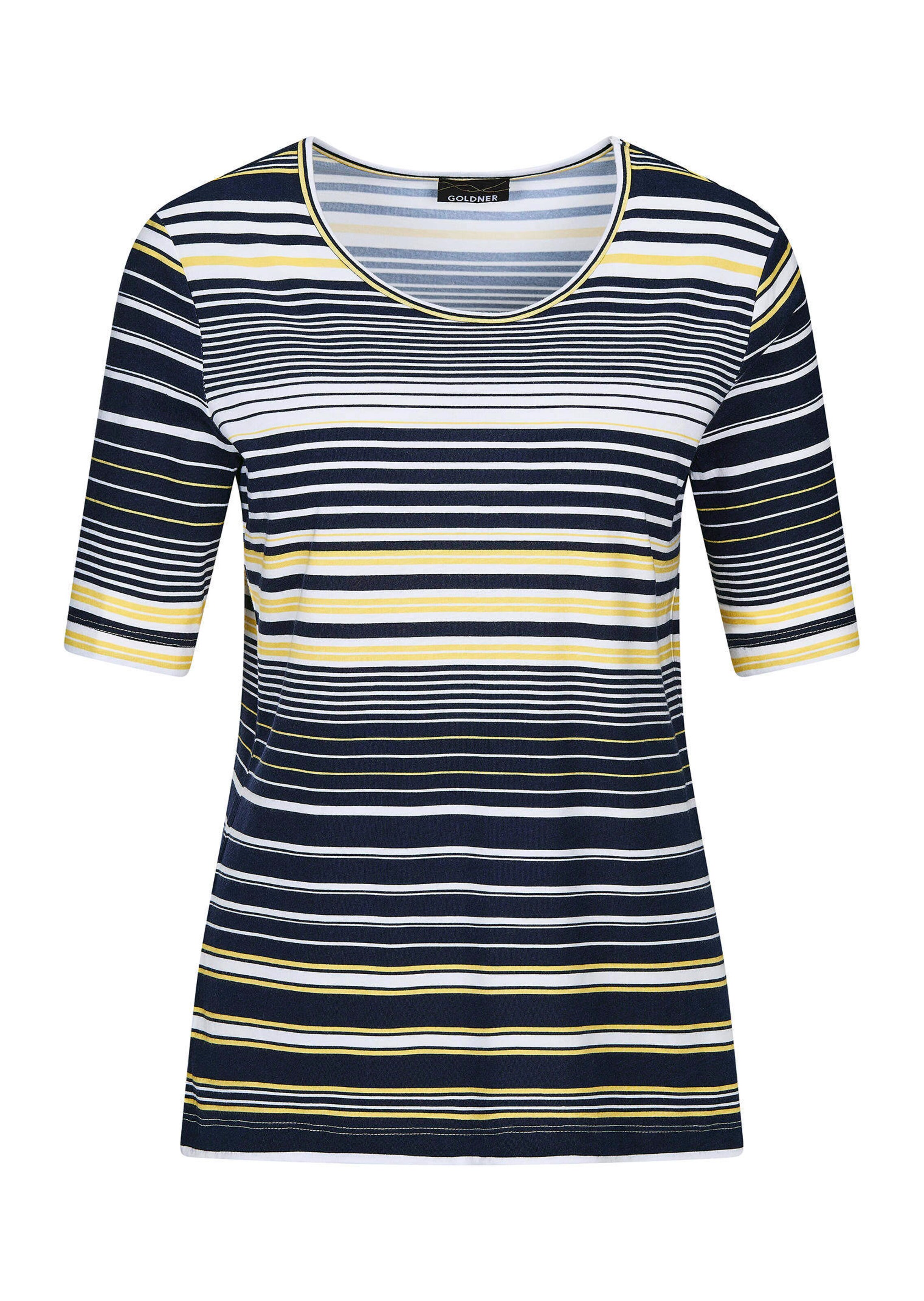 T-shirt avec motif à rayures marin