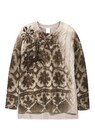 Bedruckter Pullover aus Schurwolle und Kaschmir thumbnail 6