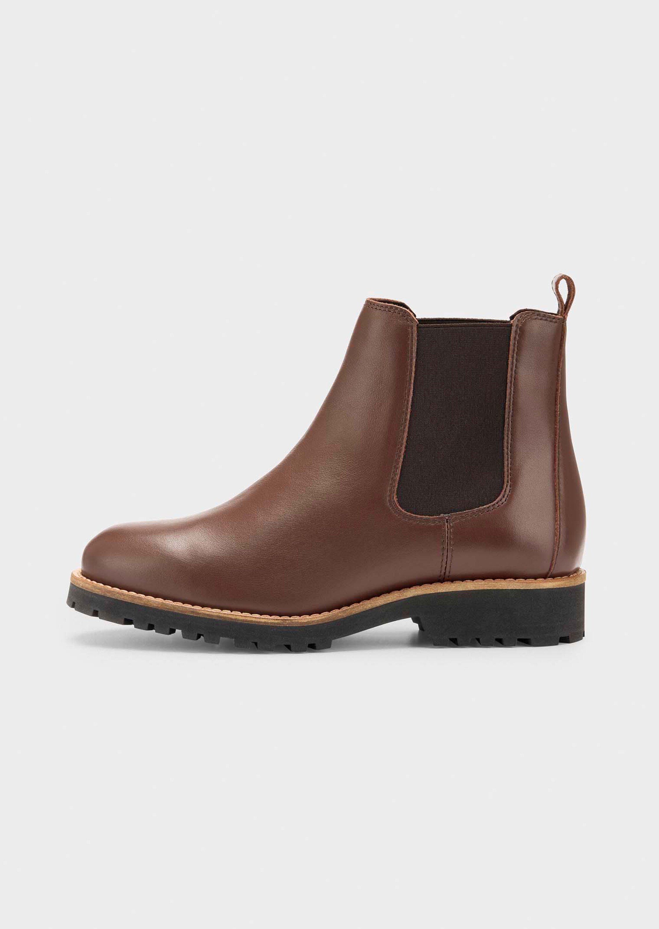 Chelsea Boots aus echtem Leder
