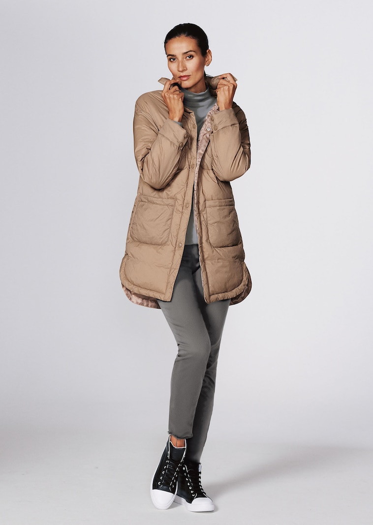 Steppjacke mit wärmender Wattierung