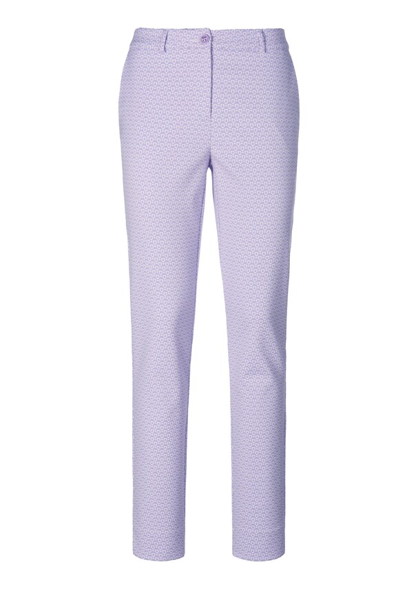 Jacquard trousers with a unique design 5