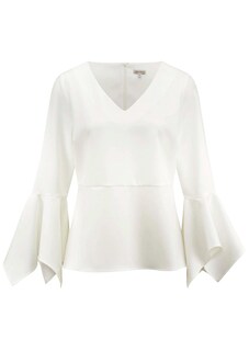 Bluse mit Volant am Ärmelabschluss thumbnail 6