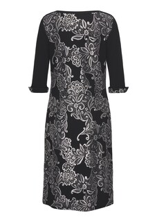 Festliches Kleid mit raffiniert glänzendem Druck thumbnail 3