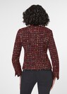 Kurzer Tweed-Blazer mit Fransen thumbnail 3