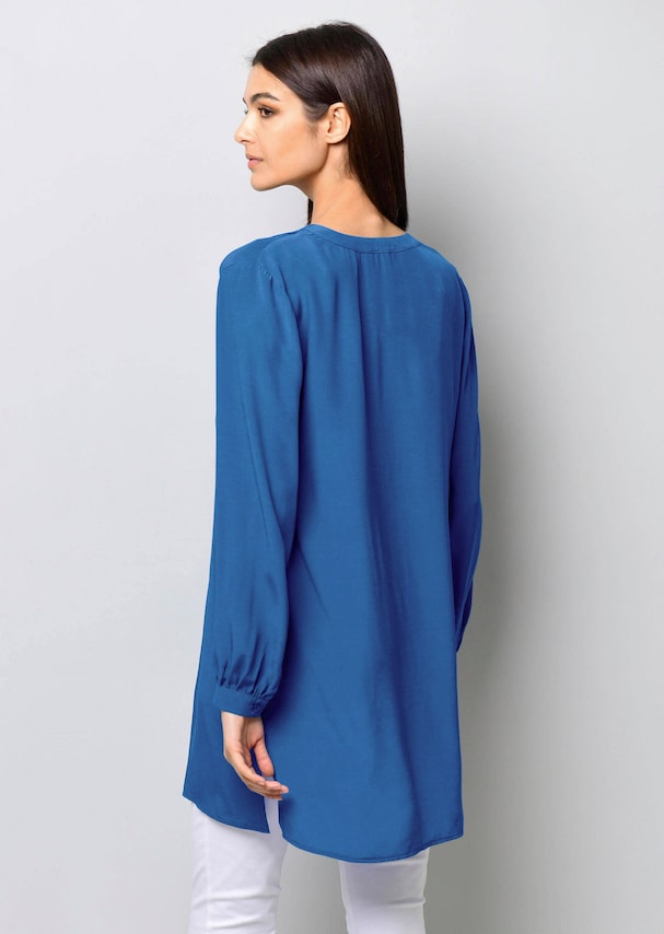 Longbluse mit V-Ausschnitt 2