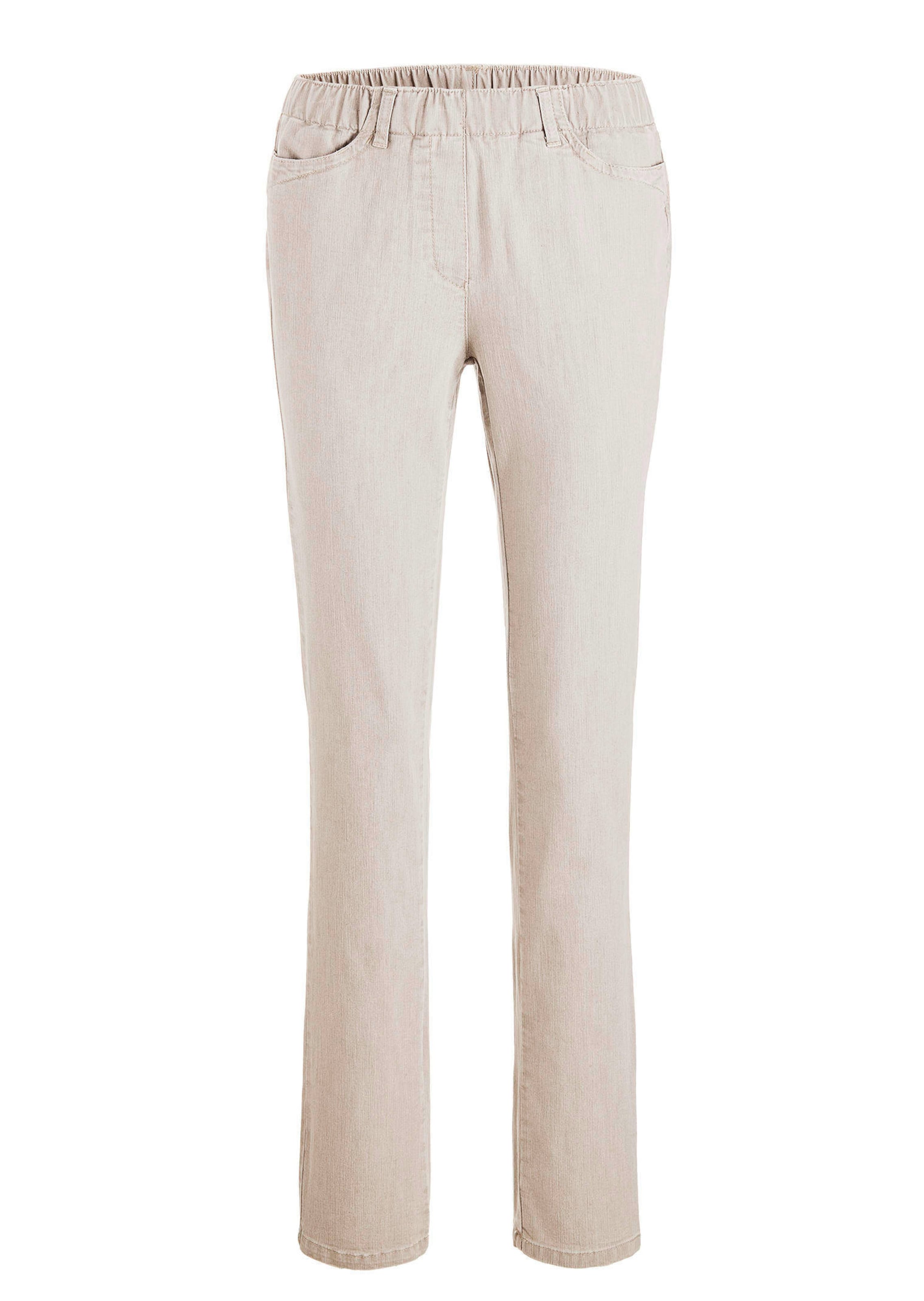 Jean CARLA à taille élastique orné de pierres scintillantes