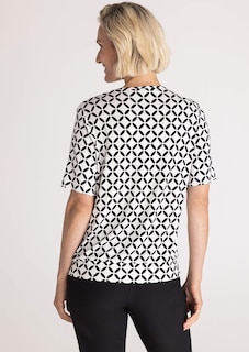 Blusenshirt mit Jerseybündchen thumbnail 3