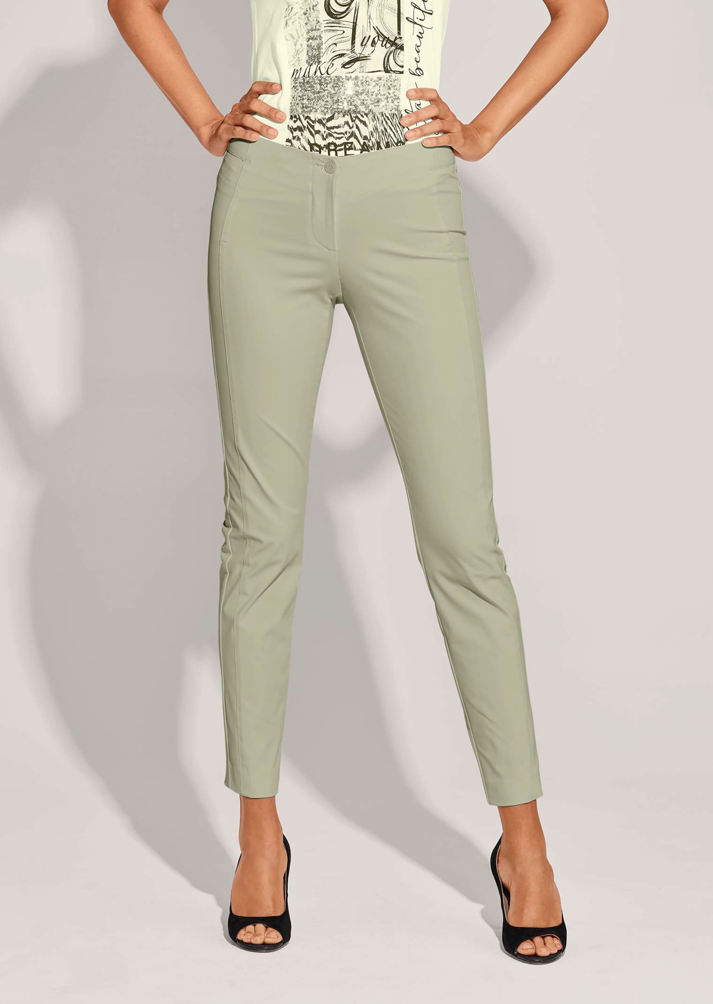 Schlanke Stretch-Hose