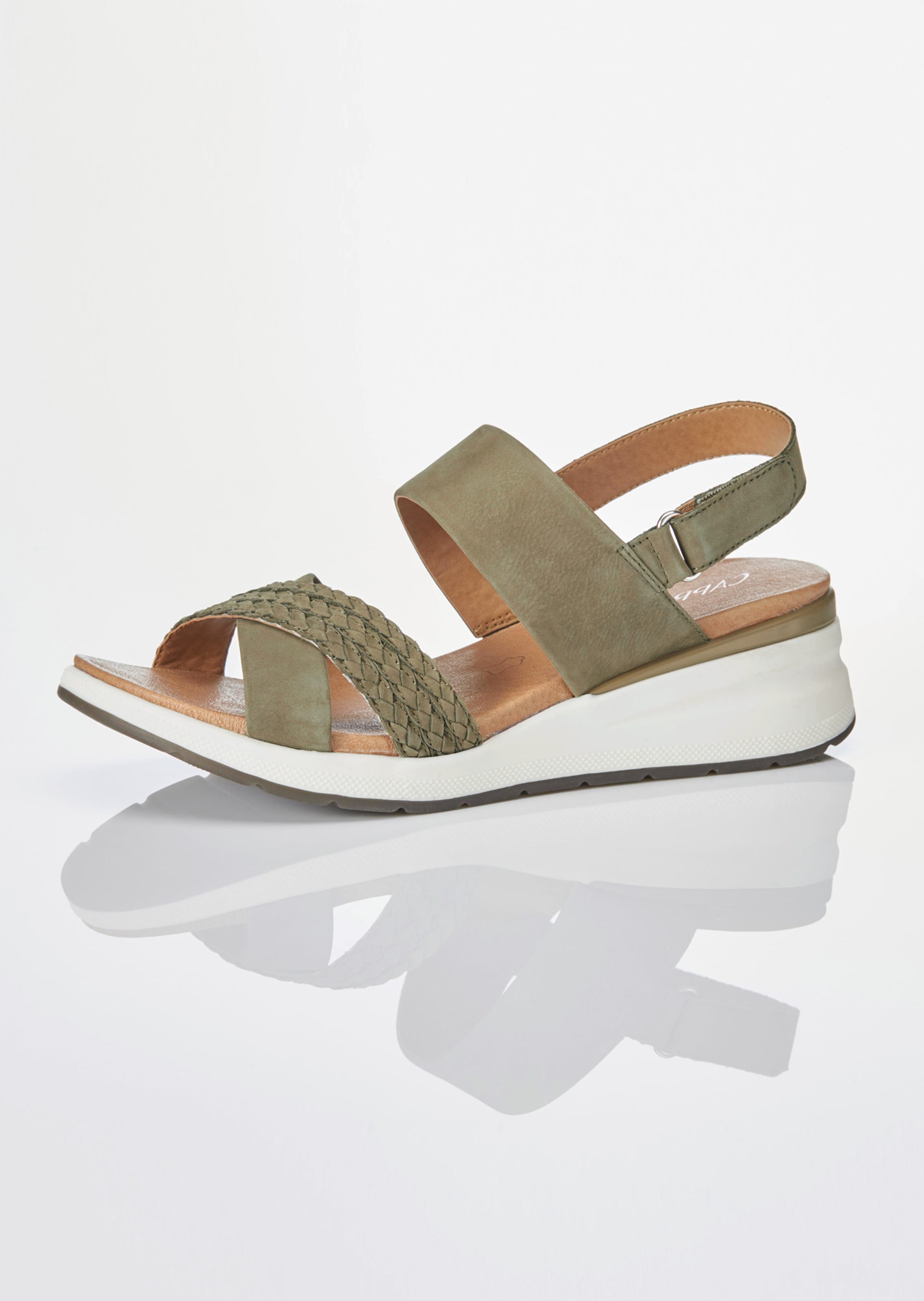 Sandales - kaki - Gr. 42 de Goldner Fashion