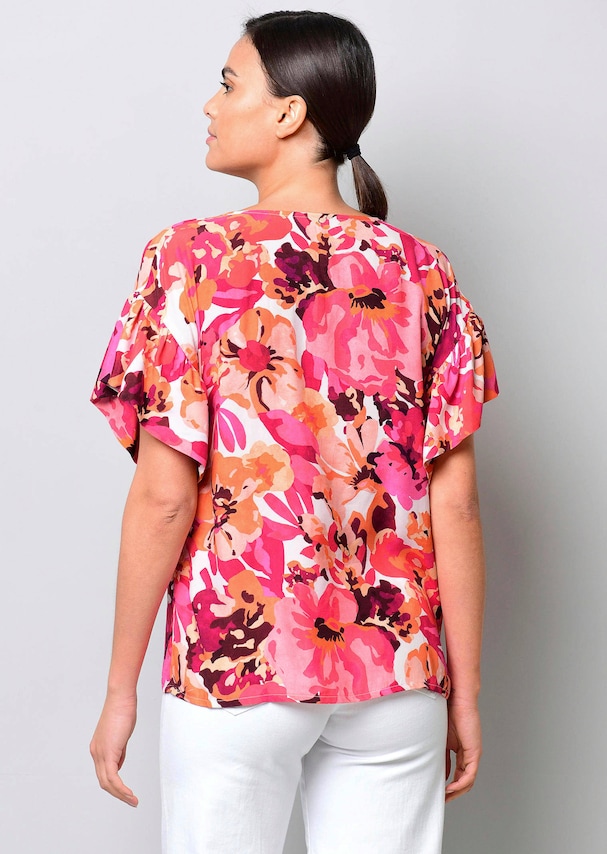 Bluse mit Volant am Ärmel 2