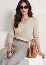 Pull en V en bon cachemire thumbnail 4