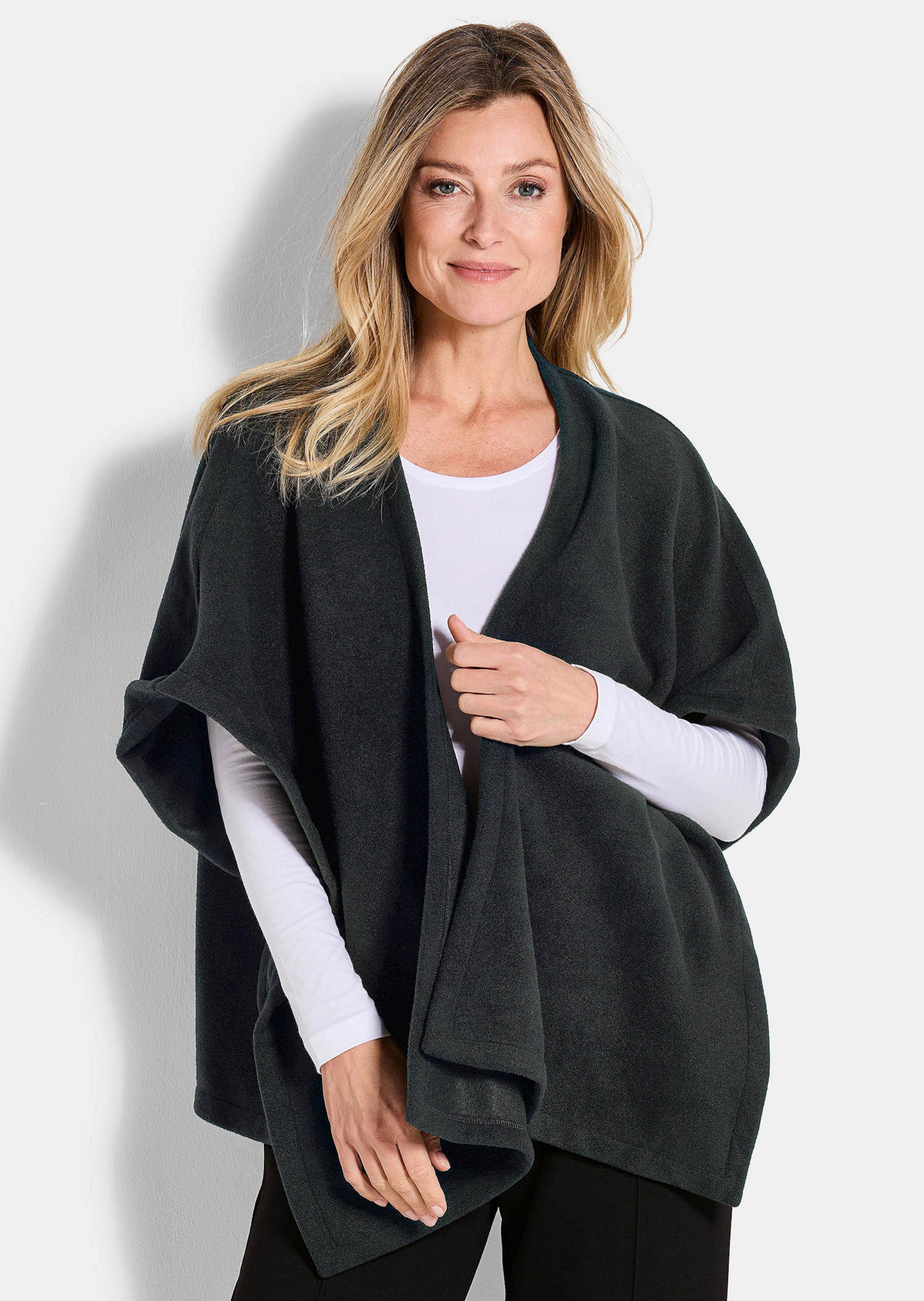 Fleece-Poncho