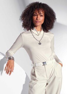 Tailored turtleneck shirt with long sleeves thumbnail 6