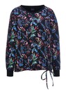 Wärmend wattiertes Sweatshirt mit tollen Blumen-Print thumbnail 1