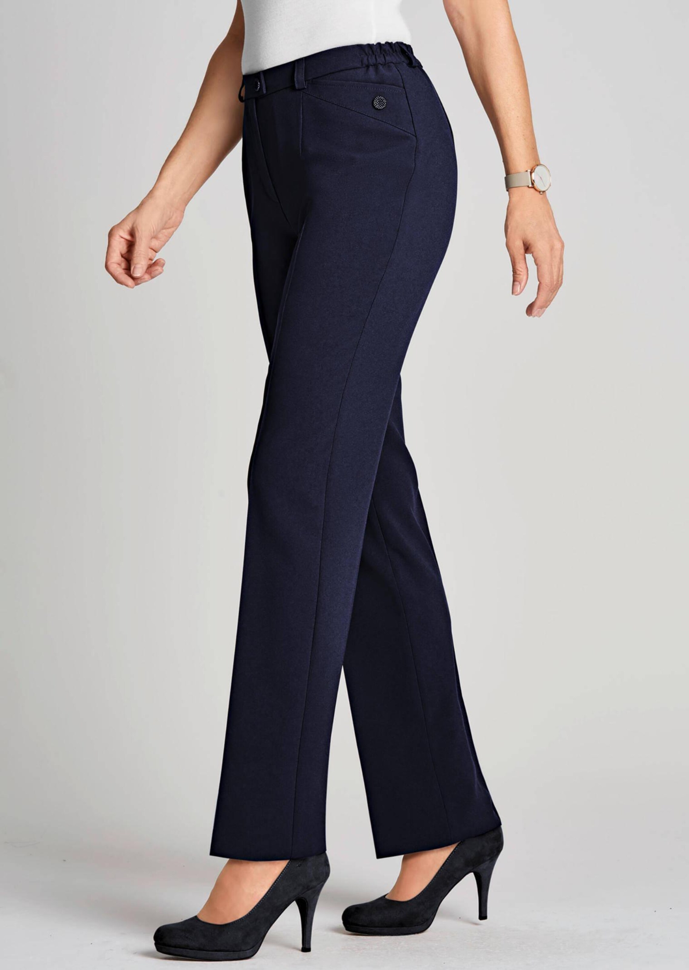 Pantalon CARLA - marine - Gr. 20 de Goldner Fashion