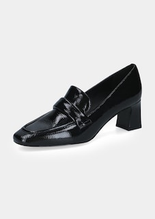 Leder-Pumps mit elegantem Blockabsatz thumbnail 4