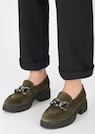 Suede moccasins with profile thumbnail 1