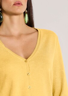Feinstrick-Cardigan mit Modal thumbnail 5