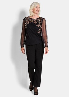 T-shirt avec broderie pailletée thumbnail 2