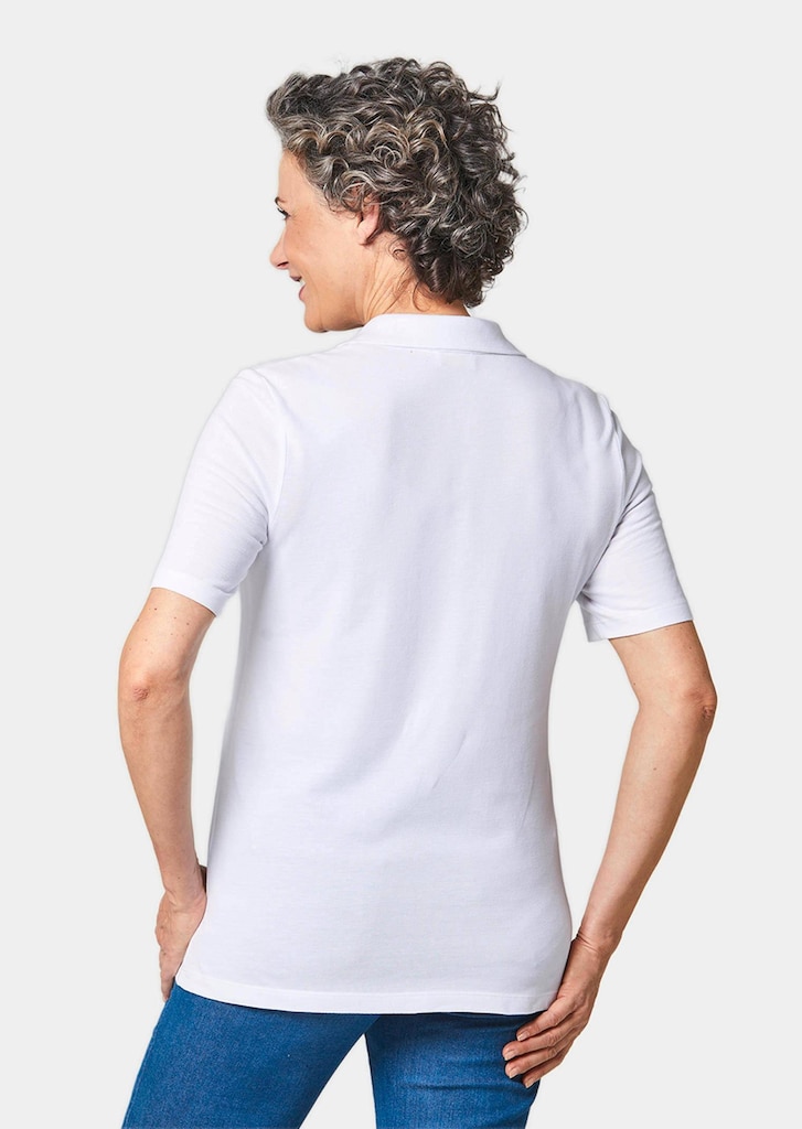 Poloshirt in hochwertiger Pikee-Qualität