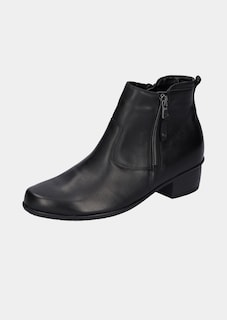 Bottines en cuir nappa avec fermeture éclair thumbnail 5
