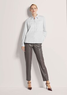 Lange Oversize-Bluse thumbnail 2