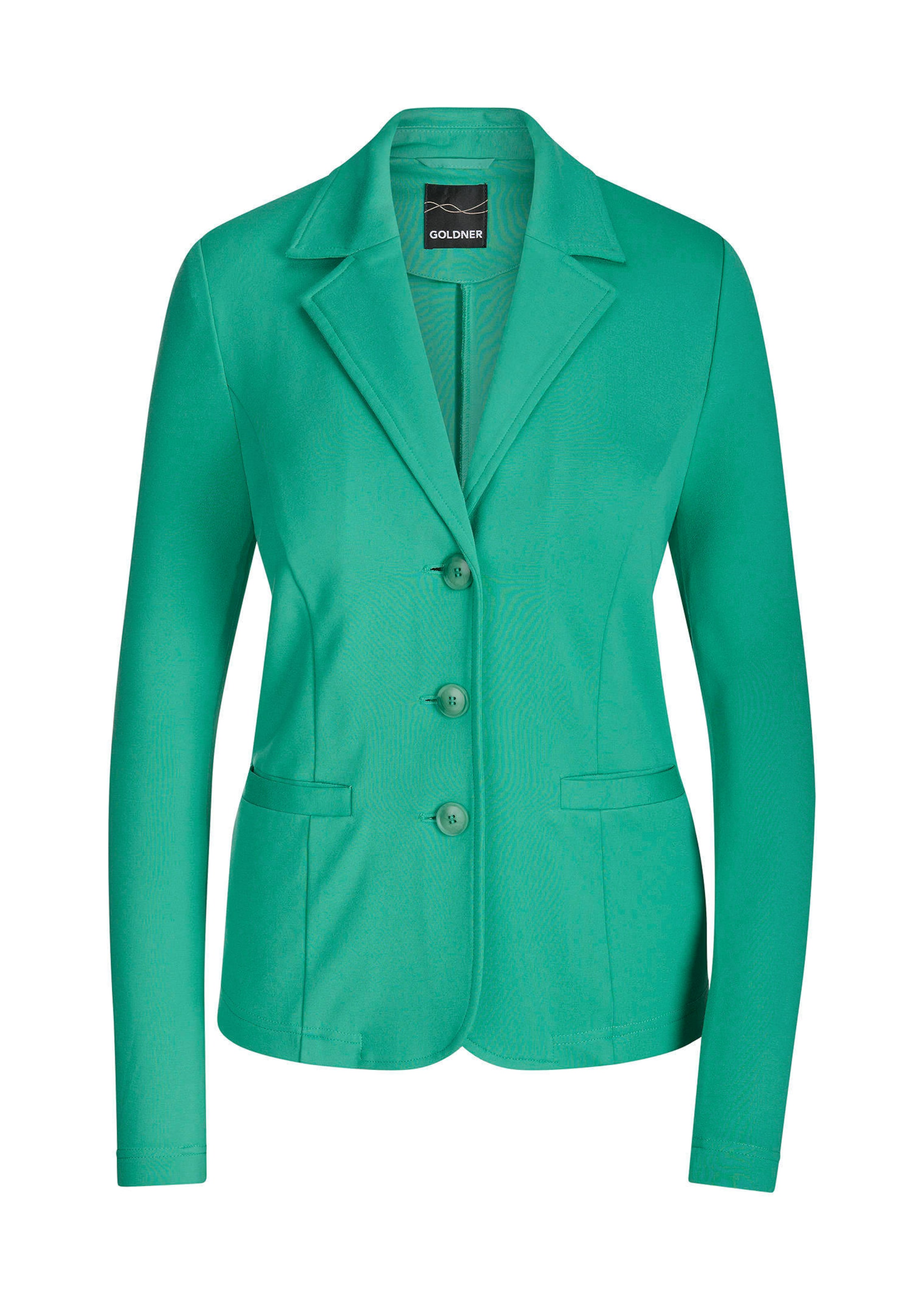 Jersey-Blazer mit Reverskragen