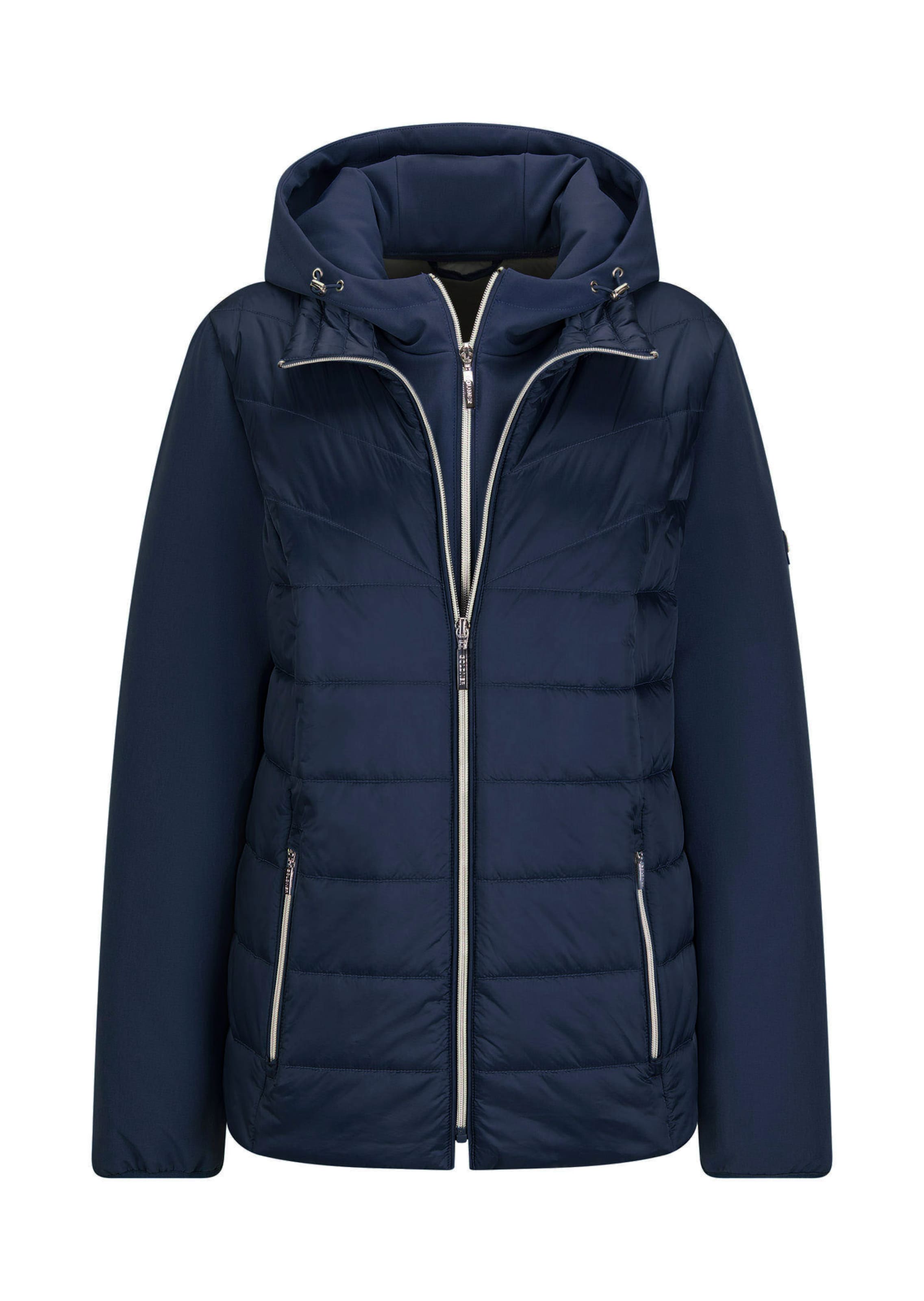 Steppjacke mit Ärmeln aus Softshell