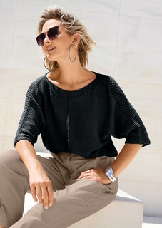 Rundhals-Pullover mit kurzen Ärmeln thumbnail 7